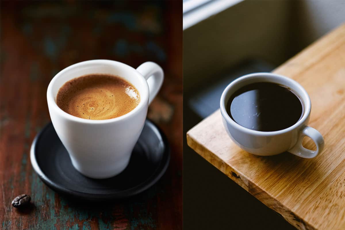 قهوه دمی و قهوه اسپرسو